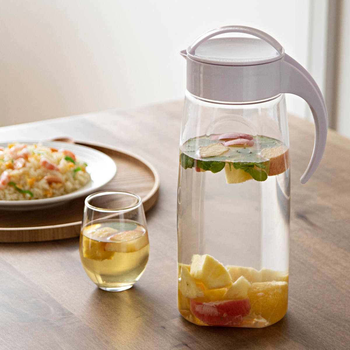 ボトル 2本 樹脂製ピッチャー 2個 セット TAKEYA（タケヤ） ピッチャー 2.2L ファインジャグ 同色2本セット