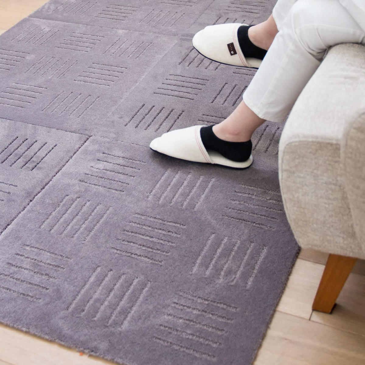 オカ キッチンマット ピタプラス ジョイントキッチンマット 60×60cm