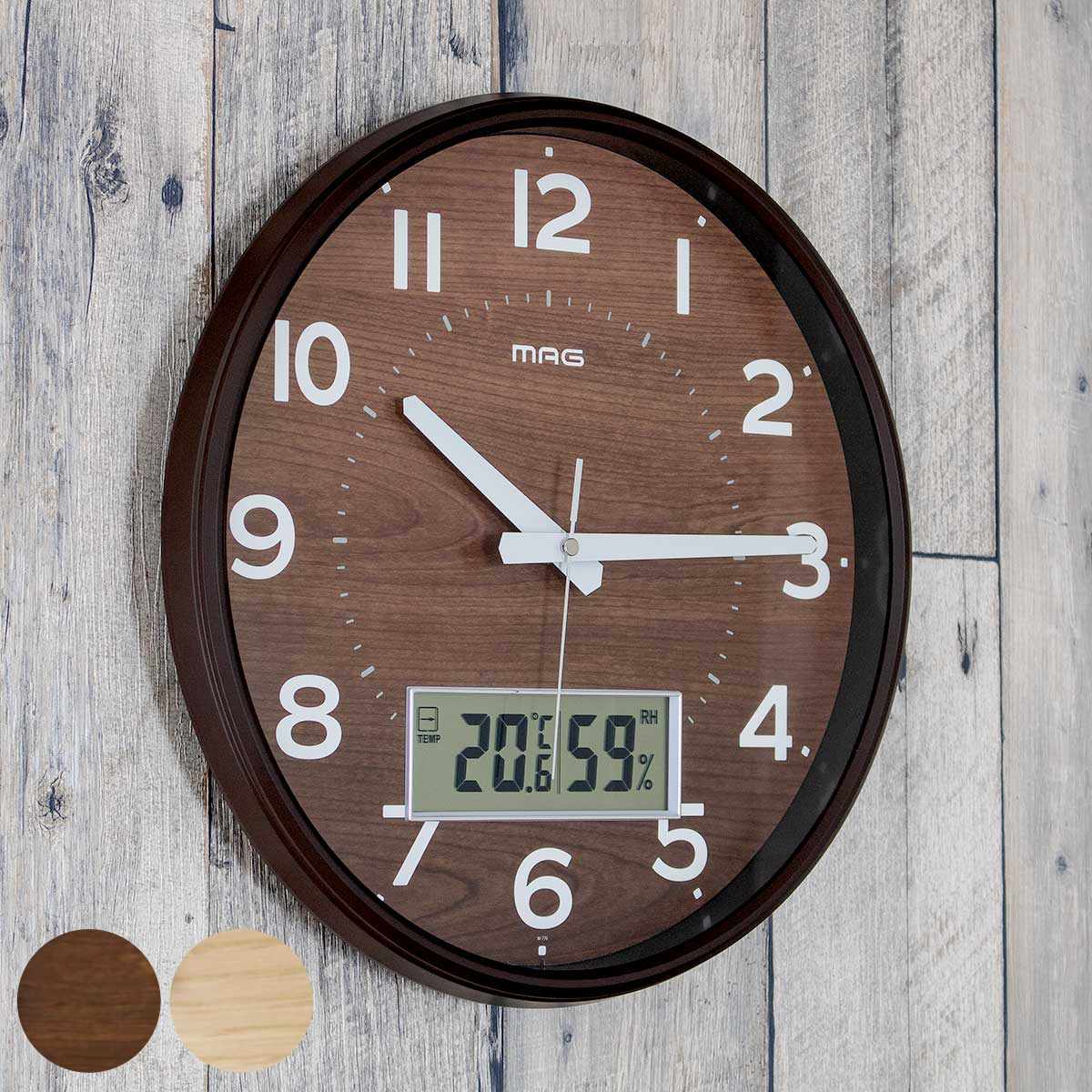 からくり時計 スモールワールドノエルM 電波時計 30曲収録 時計