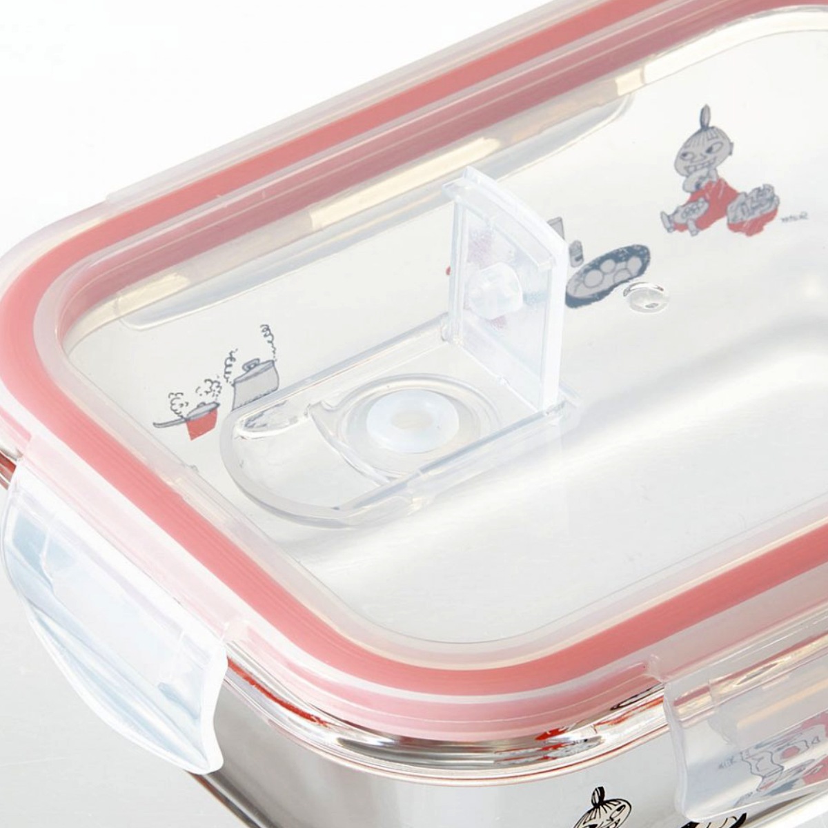 スケーター 保存容器 ガラス M 650ml ムーミン キッチン （ ガラス保存