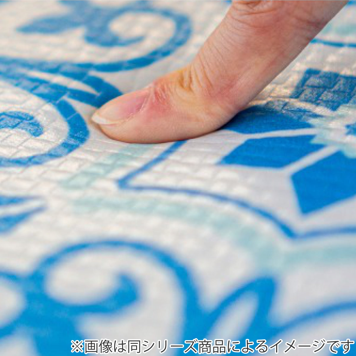 キッチンマット 拭ける PVC 花柄 フィオレ...の詳細画像5
