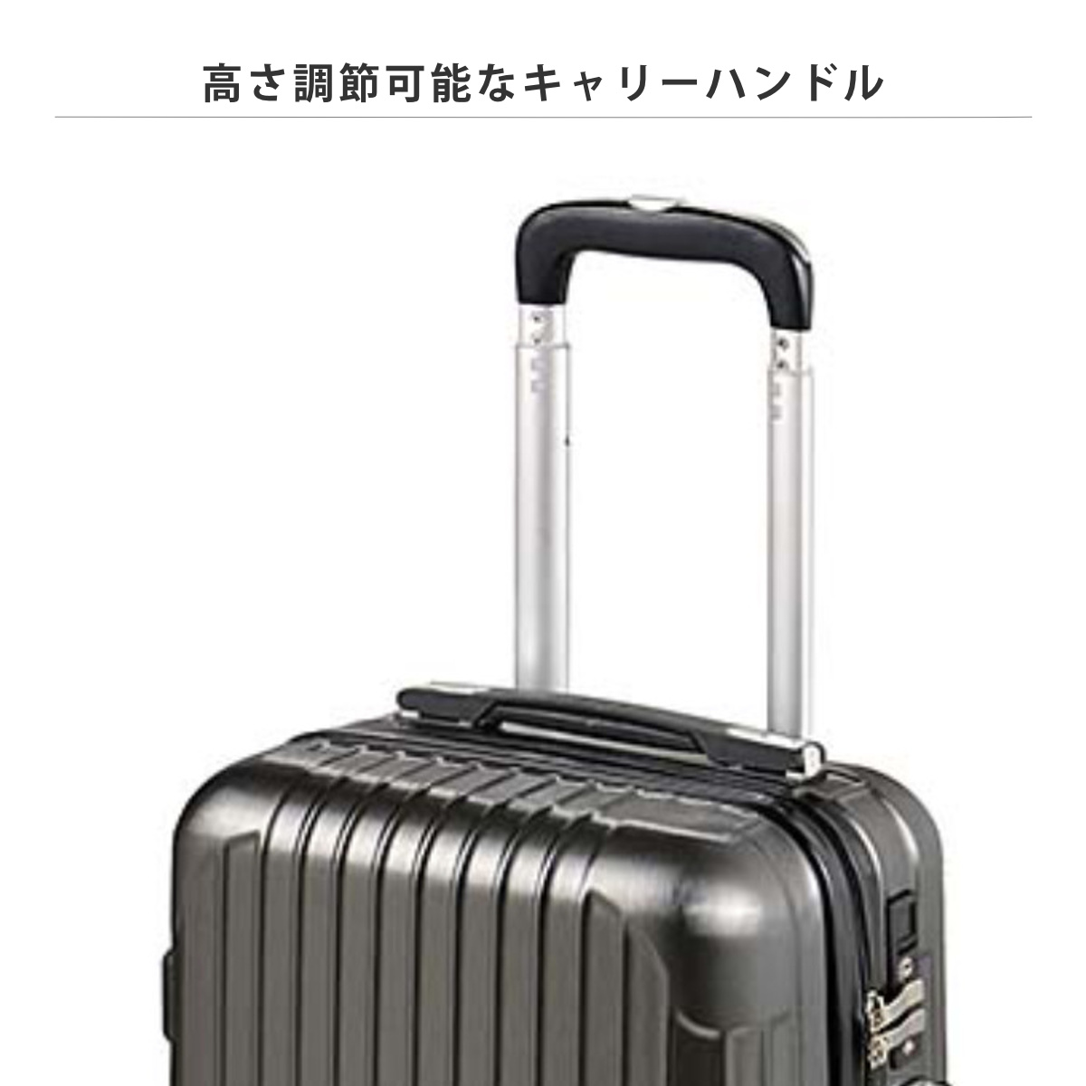 在庫処分特価） キャリーケース 1泊宿泊 24L サイド取っ手付 LEGEND 