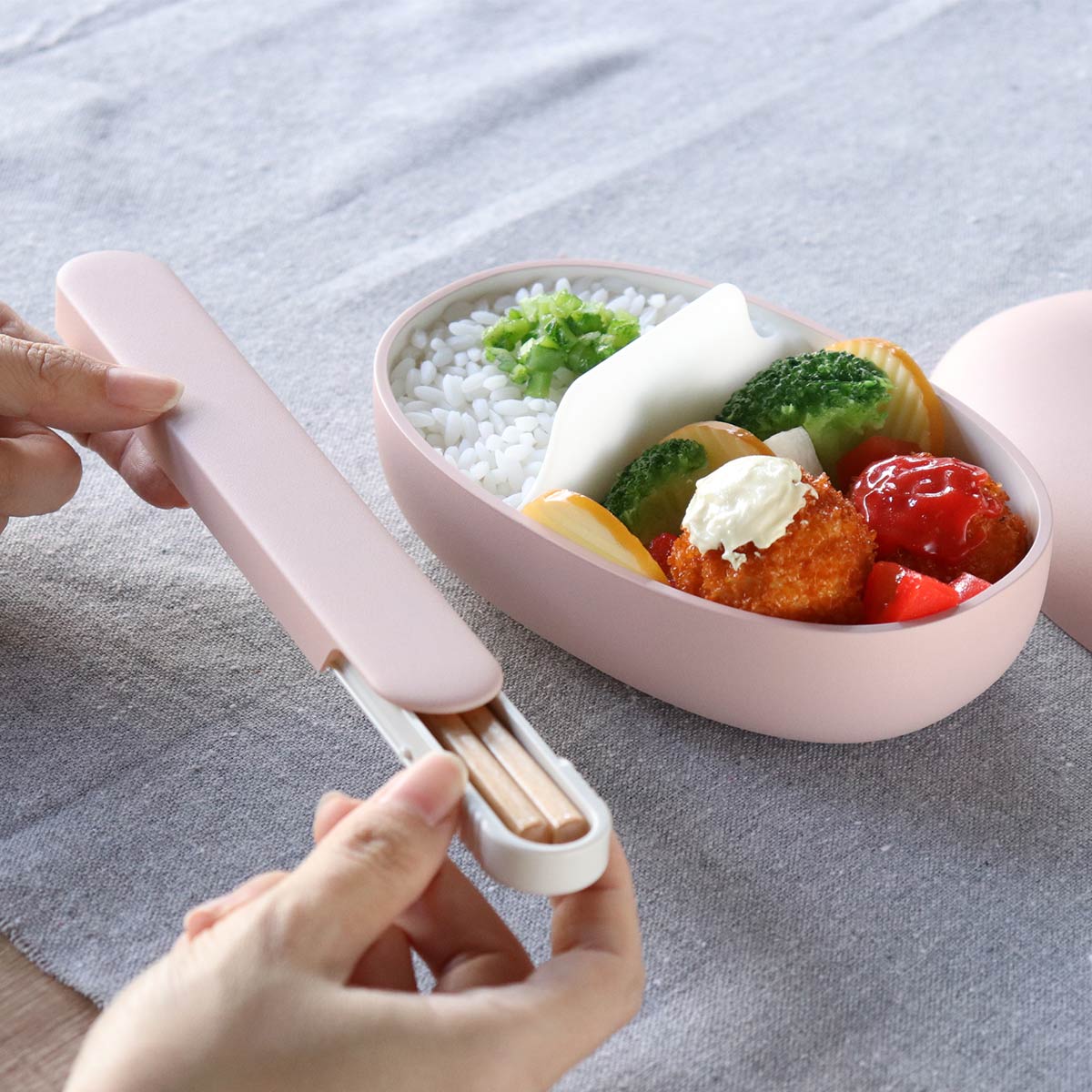 弁当箱 1段 600ml mayu S （ お弁当箱 ランチボックス 食洗機対応