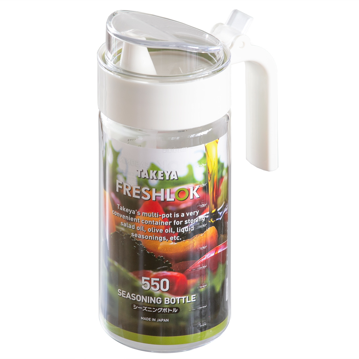 オイルボトル 550ml フレッシュロック シーズニングボトル （ オイル