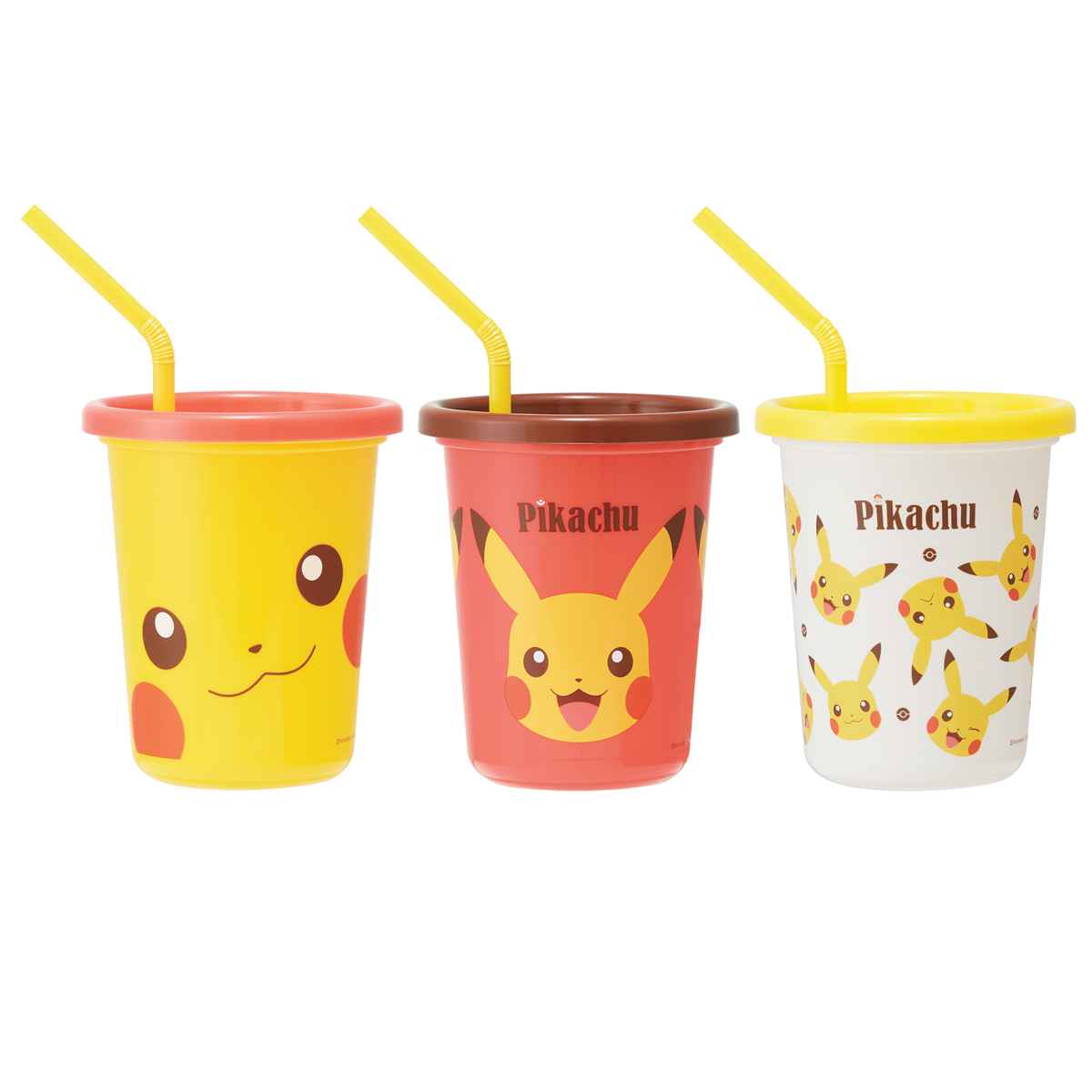 タンブラー ストロー付き 3個入り 320ml ポケットモンスター