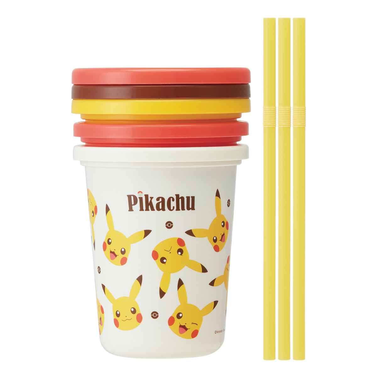タンブラー ストロー付き 3個入り 320ml ポケットモンスター