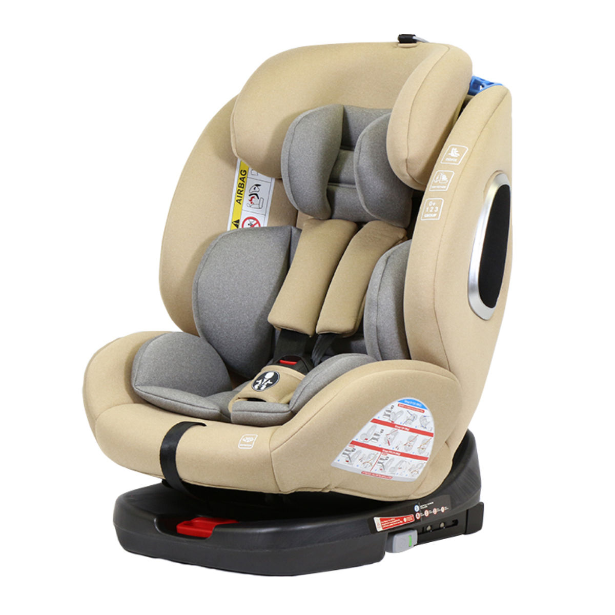 チャイルドシート VU ISOFIX 回転式 新生児〜10歳 （ ベビーシート