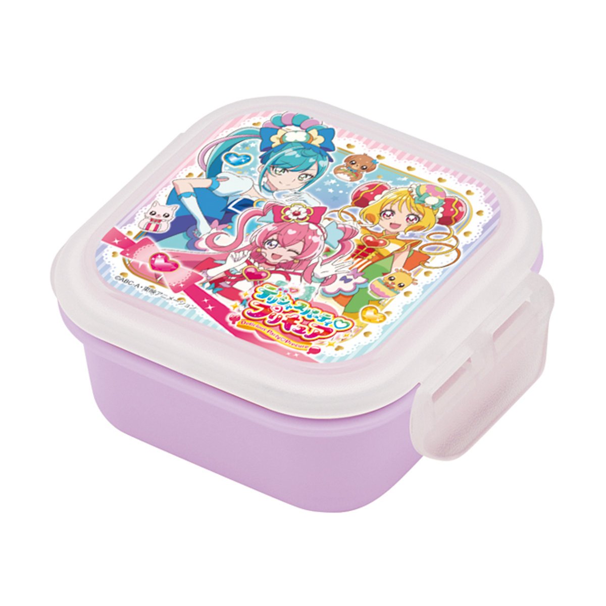 小森樹脂 弁当箱 1段 180ml 抗菌 ひろがるスカイ!プリキュア