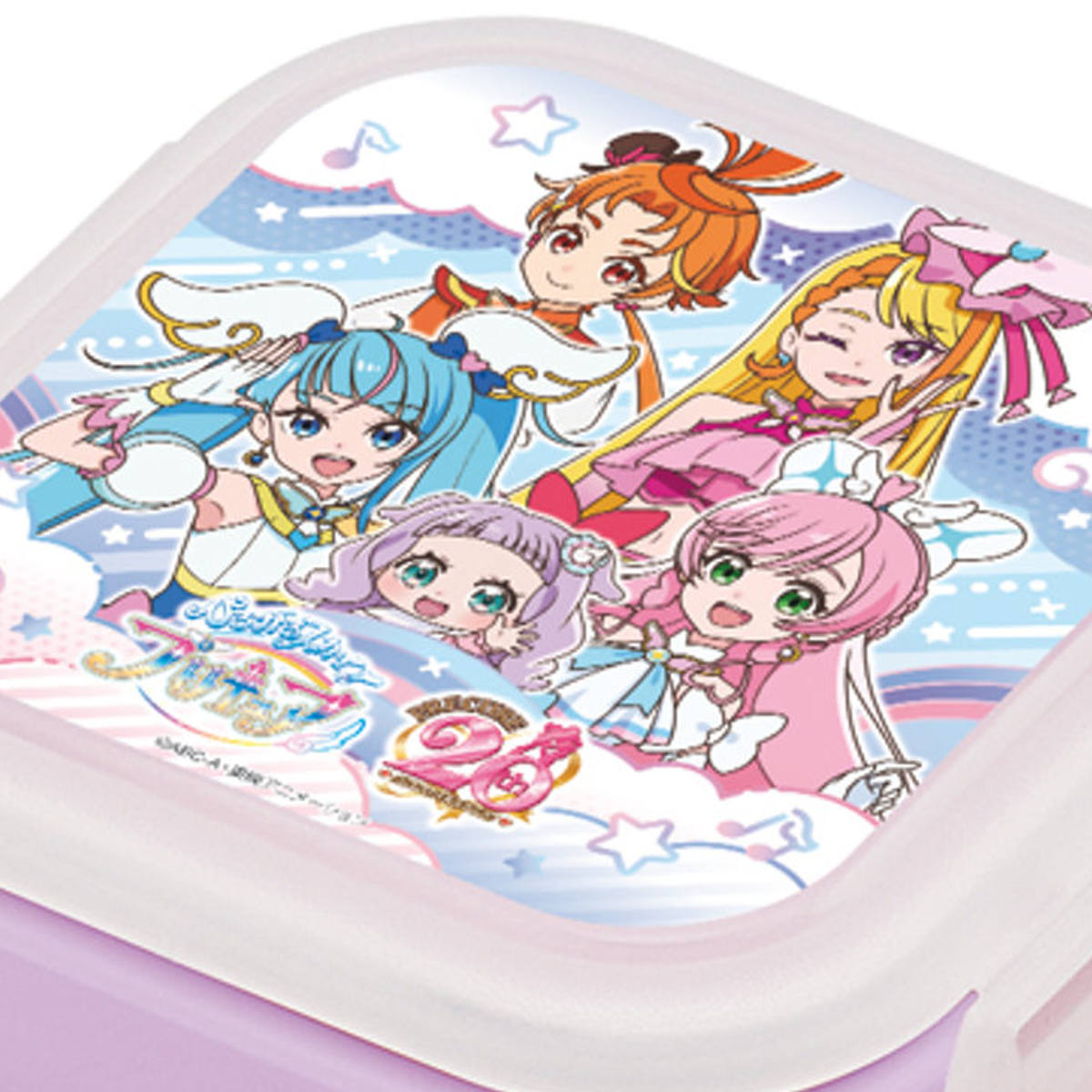 小森樹脂 弁当箱 1段 180ml 抗菌 ひろがるスカイ!プリキュア