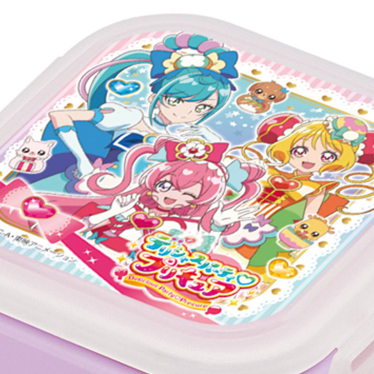小森樹脂 弁当箱 1段 180ml 抗菌 ひろがるスカイ!プリキュア