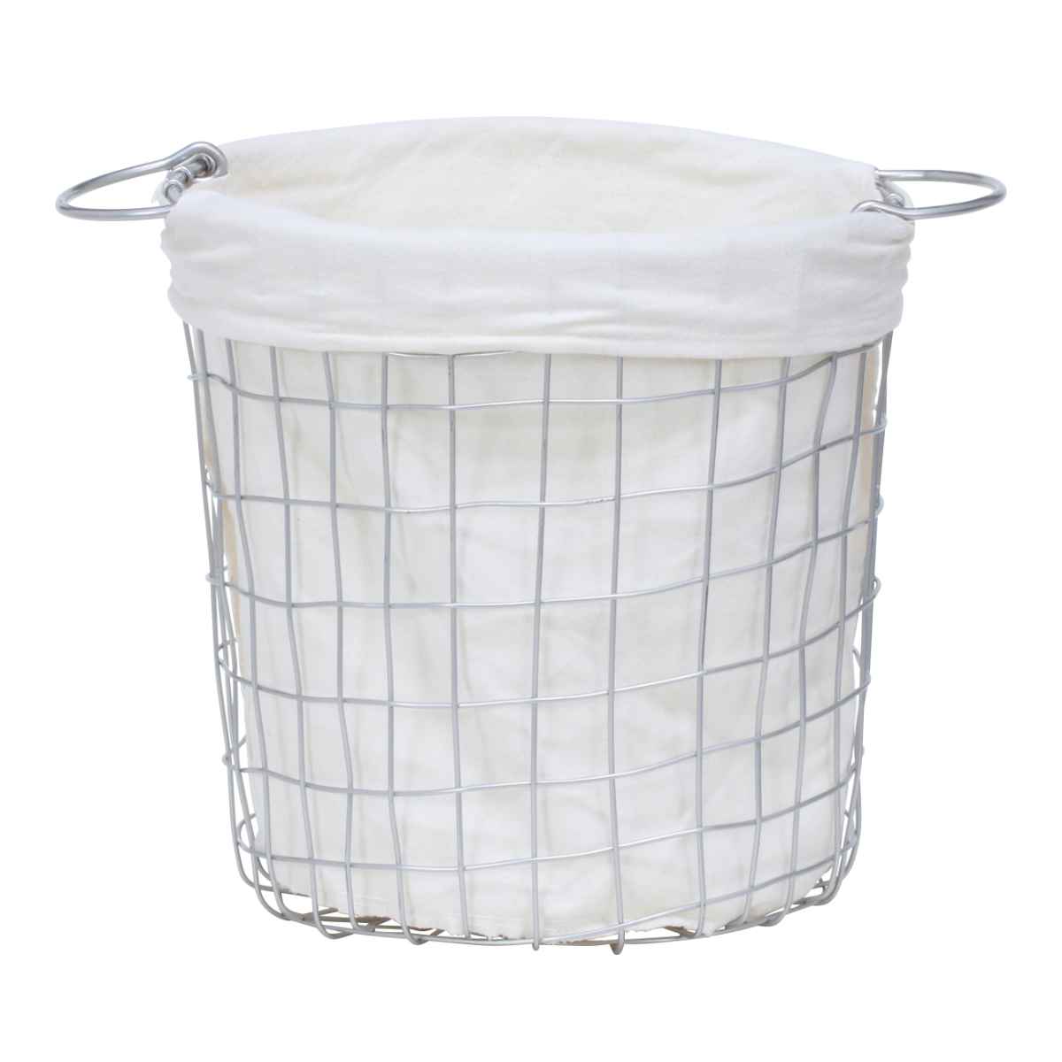 不二貿易（Fuji Boeki） ランドリーバスケット ラウンド S