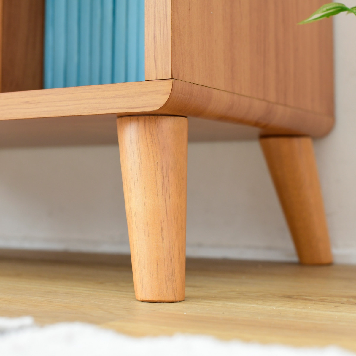 JK-PLAN（ジェイケイ・プラン） マガジンラック スライド収納 ガラス扉