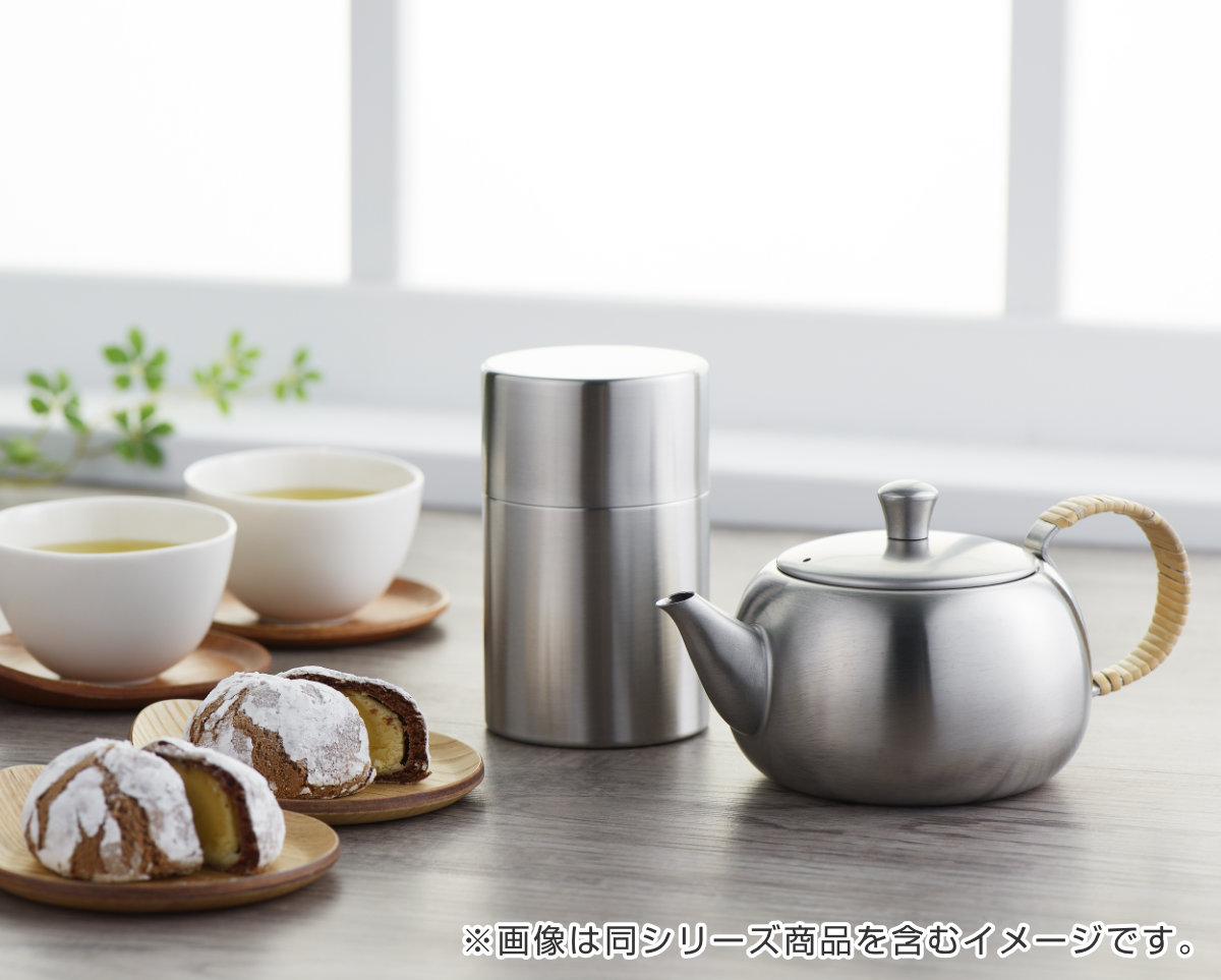 急須 500ml 翠 横手 ステンレス （ きゅうす ティーポット ステンレス