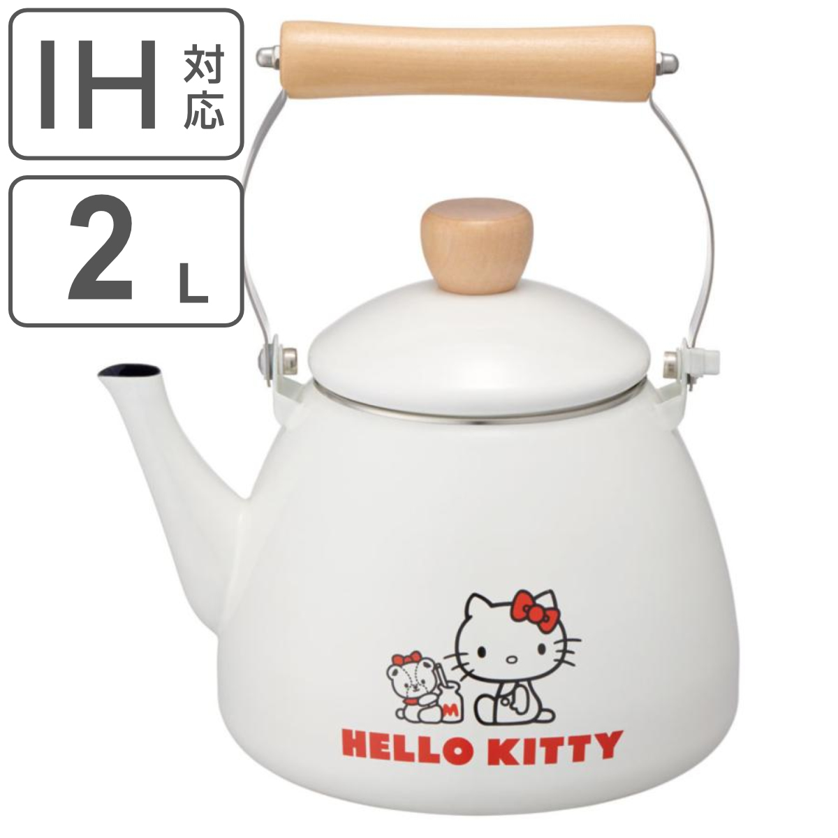 計量カップ 450ml ホーロー製 ハローキティ＆タイニーチャム