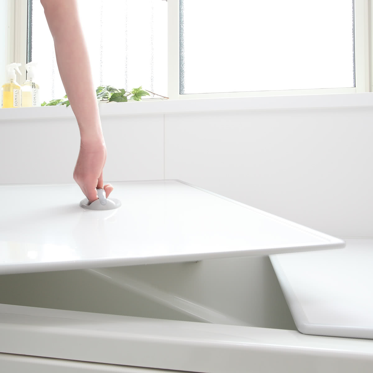 東プレ 特典付き 風呂ふた 組み合わせ 75×150cm 用 取っ手付き L15 3枚