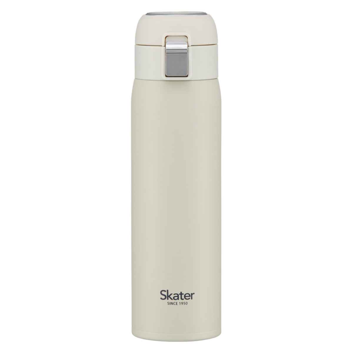 スケーター 水筒 480ml ステンレス ワンタッチ くすみカラー