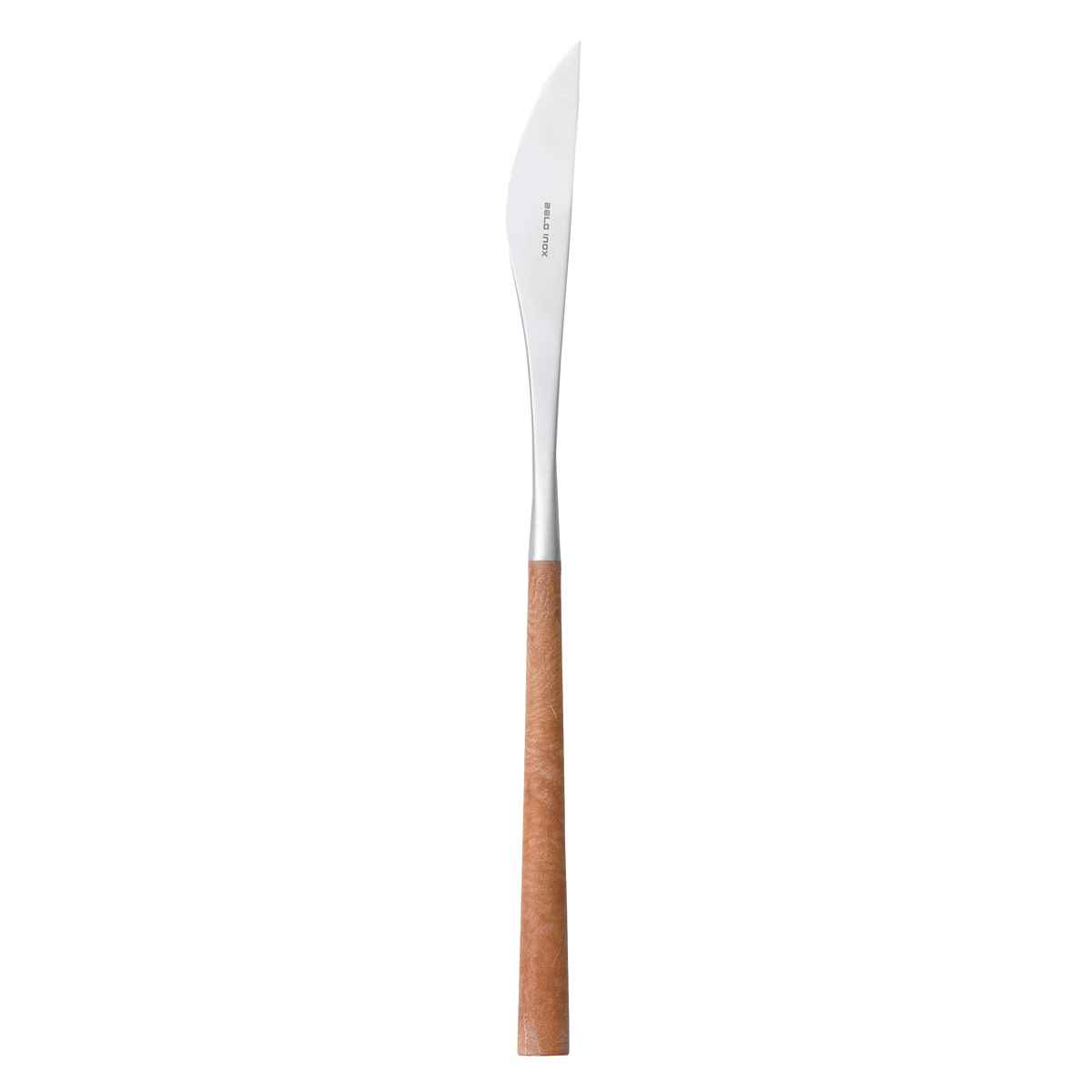 ナイフ 22cm Belo Inox POLA マーブル テーブルナイフ ステンレス （ 食洗機対応 ディナーナイフ カトラリー ）｜colorfulbox｜02