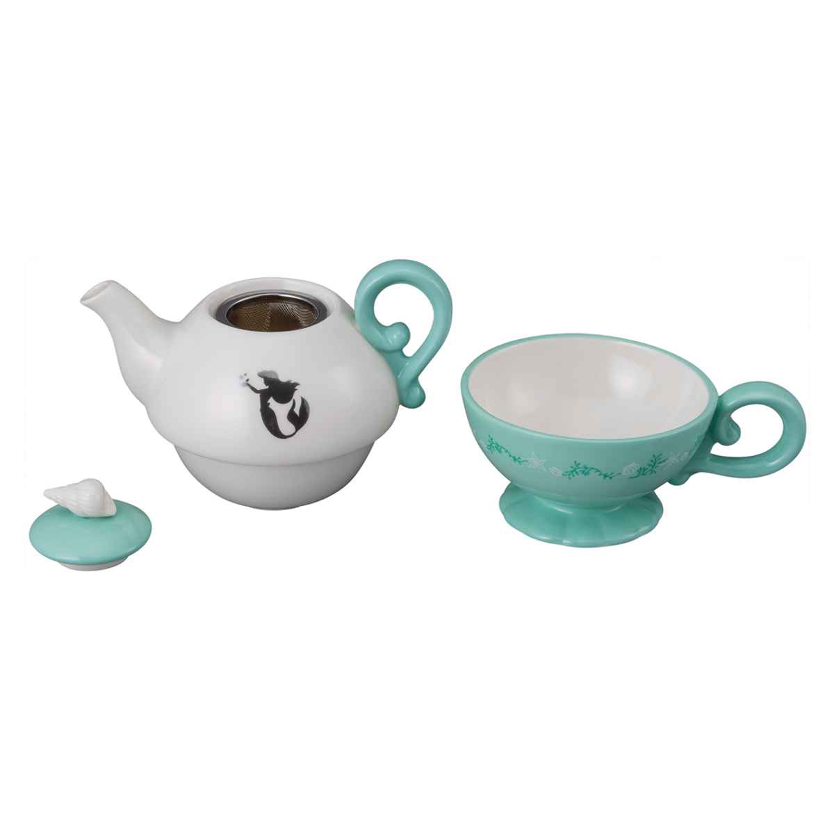 サンアート ティーセット アリエル ラプンツェル ティーポット ティー