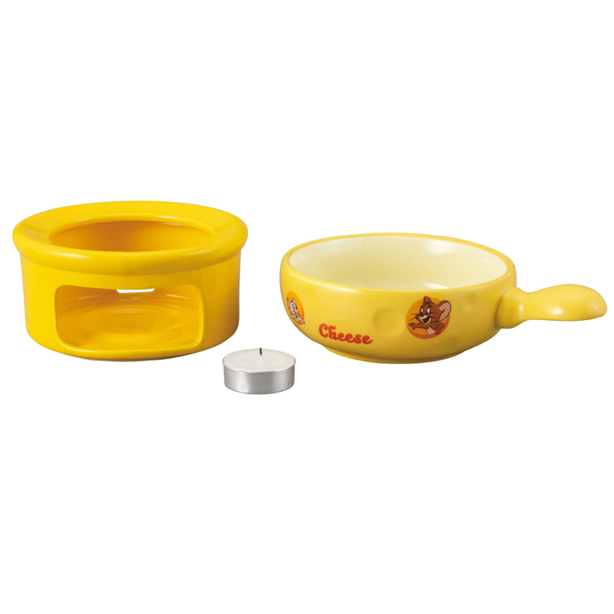サンアート チーズフォンデュ鍋 370ml トムとジェリー 磁器