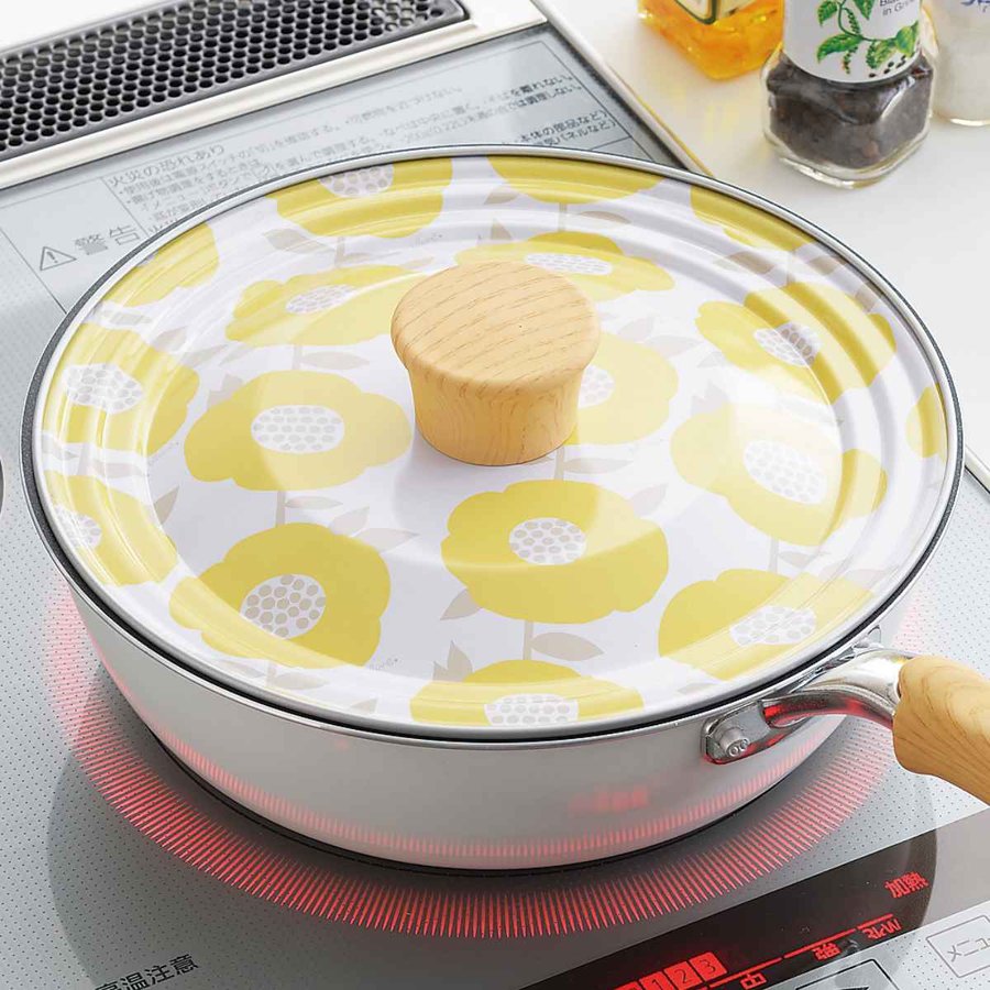 タマハシ フライパン 蓋 18-22cm用Plune. パンカバー （ 鍋フタ 鍋蓋