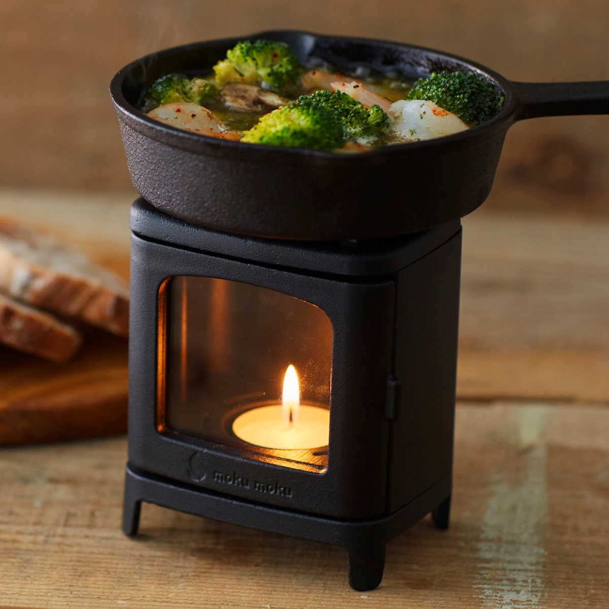 カメヤマキャンドル ちいさなまきストーブセット （ ミニ 薪ストーブ