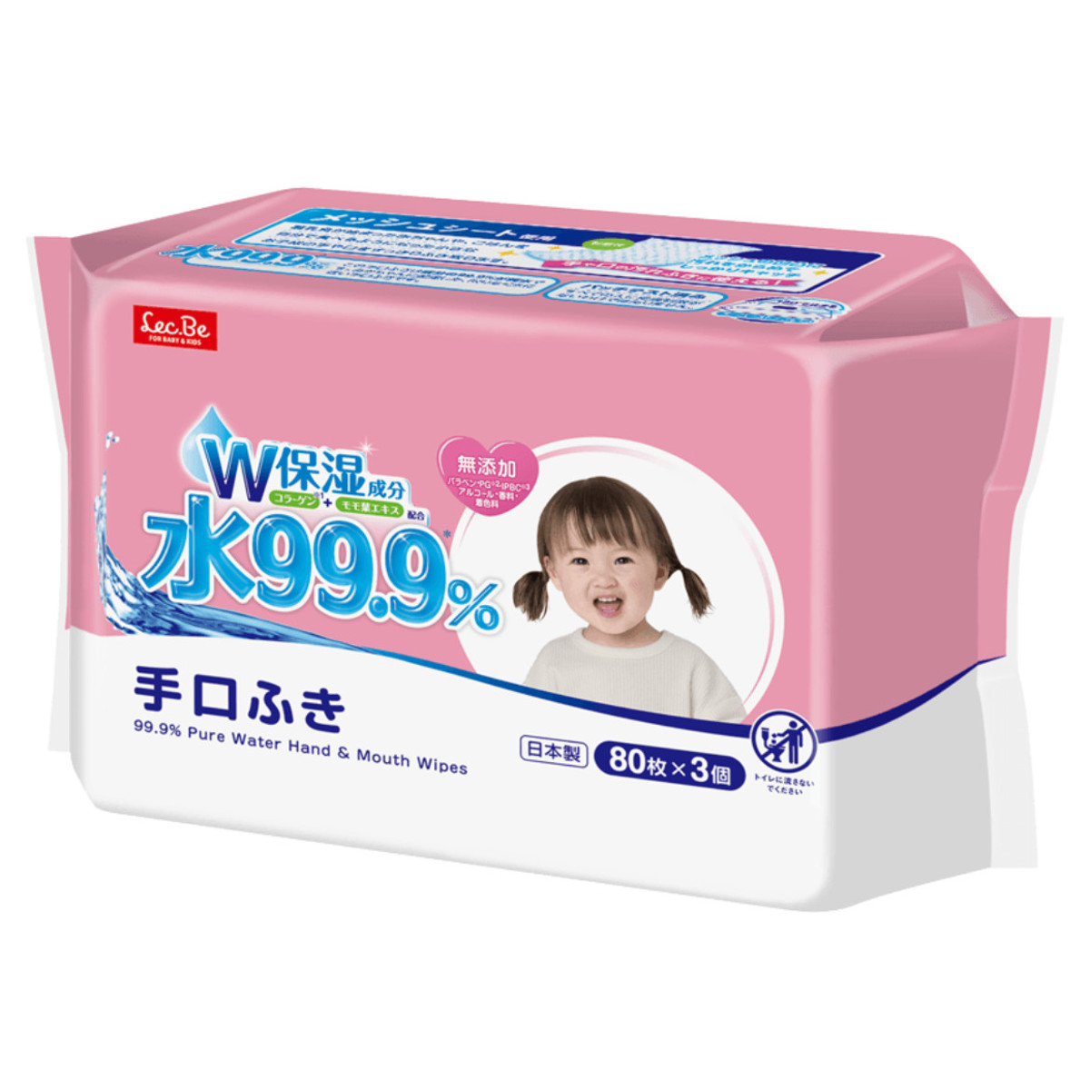 ウェットティッシュ 手口ふき 水99.9% 8...の詳細画像1