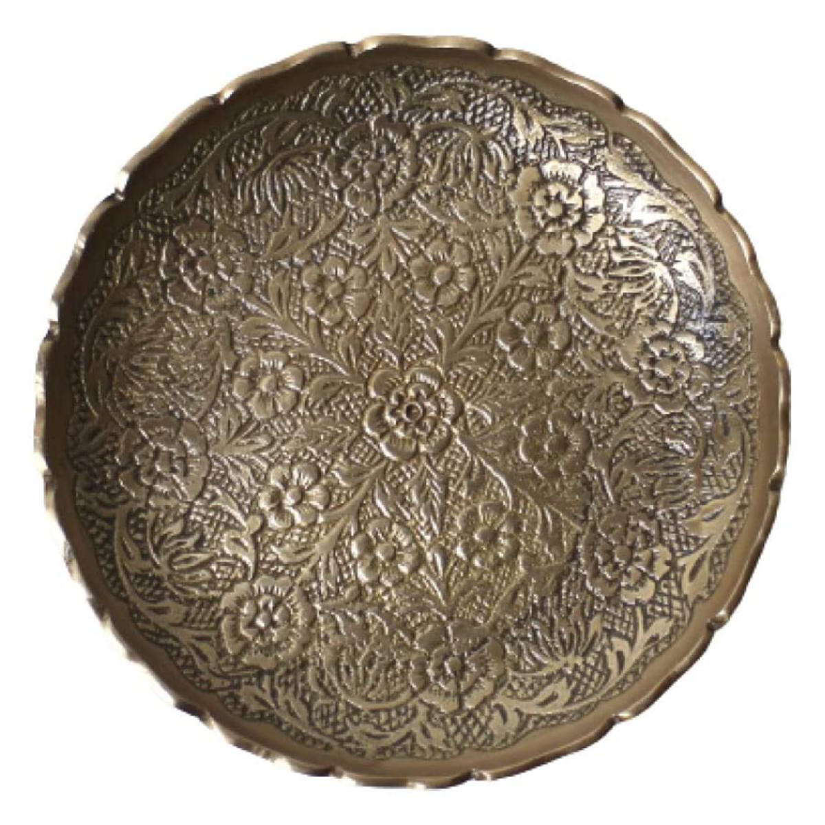 アクセサリートレー ブラスラウンドプレートL （ 小物入れ トレー