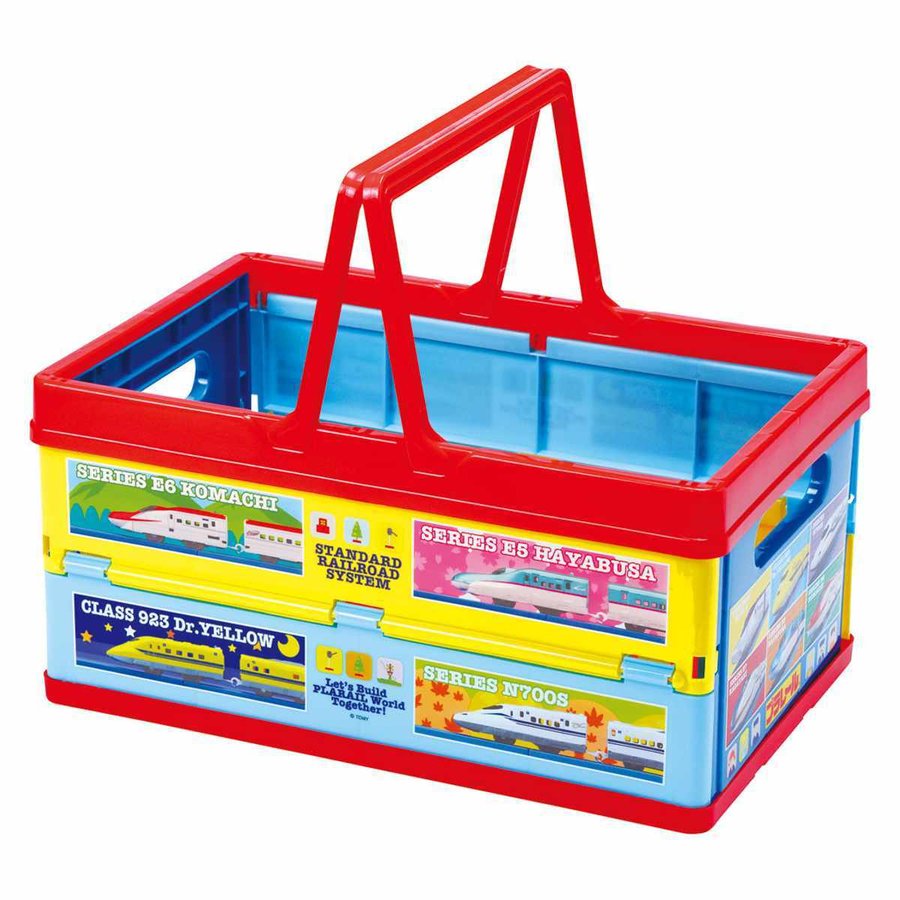 折りたたみ収納ボックス プラレール （ コンテナ 折りたたみ 収納