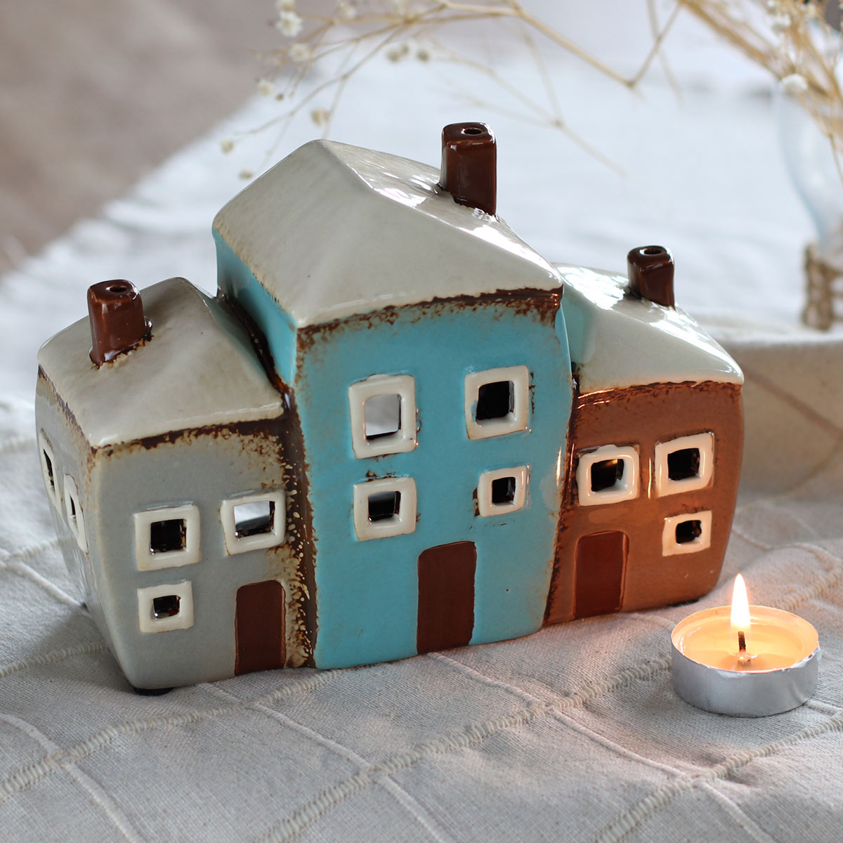 キャンドルホルダー Candle house 29200 オブジェ （ キャンドル