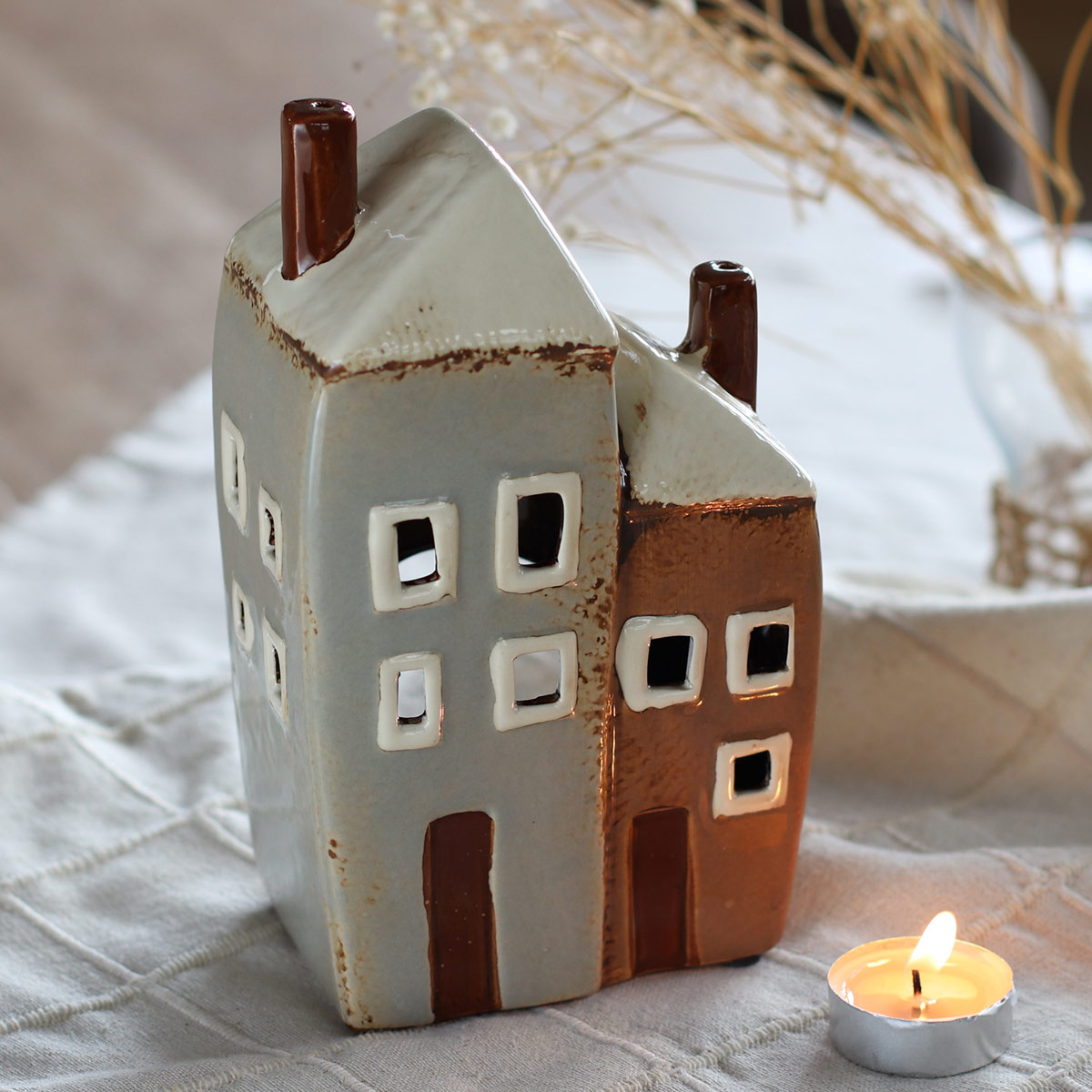 キャンドルホルダー Candle house 29201 オブジェ （ キャンドル