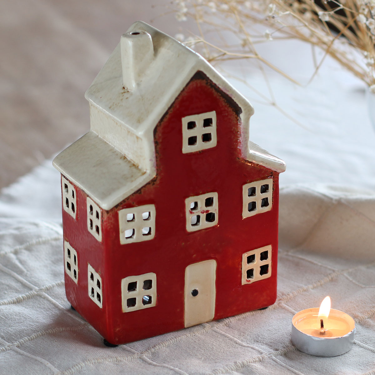 キャンドルホルダー Candle house 29208 オブジェ （ キャンドル