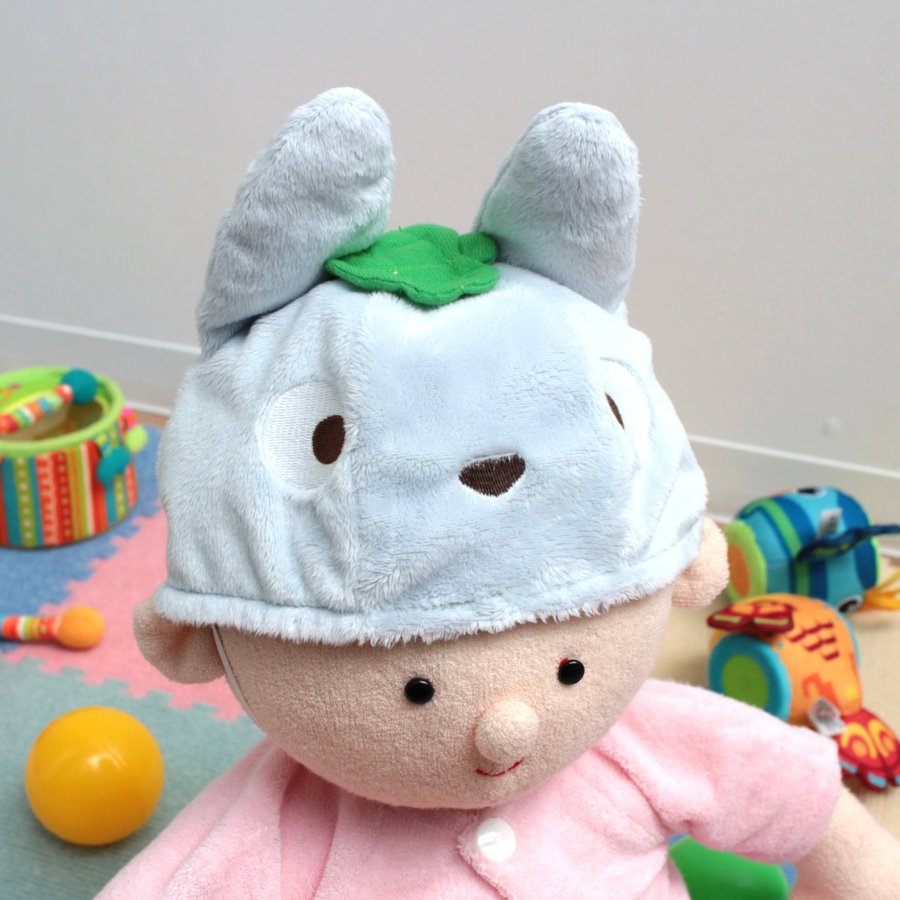 ベビー 帽子 布 となりのトトロ 中トトロ キャラクター （ ベビー帽子 ベビー用帽子 ぼうし ベビーグッズ ）