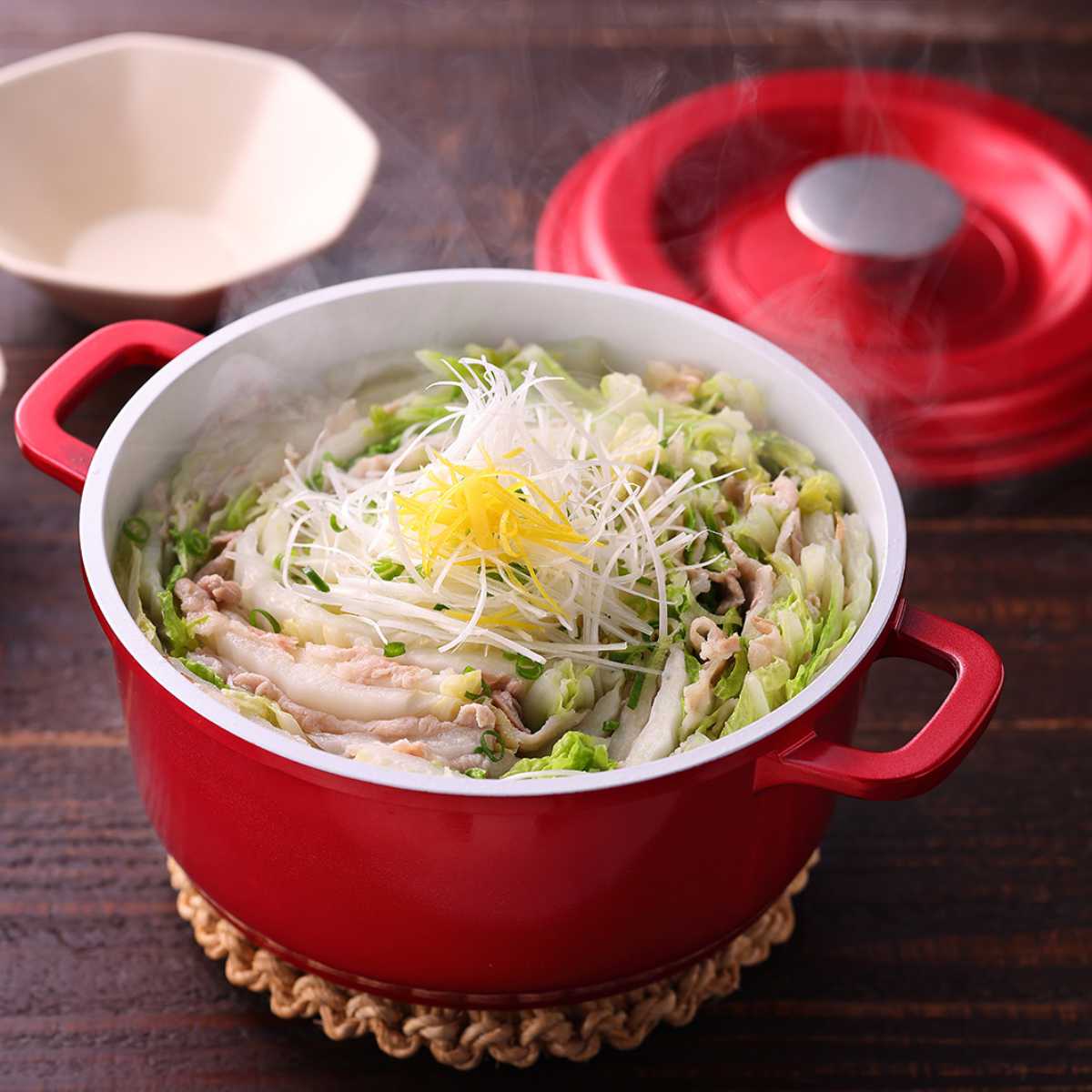 佐藤商事 D＆S 両手鍋 20cm IH対応 ウォーターレスキャセロール 無水