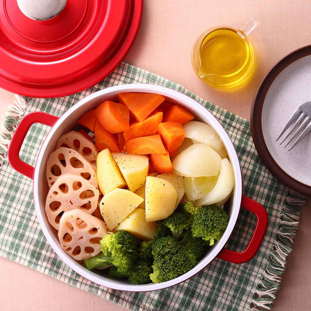 佐藤商事 D＆S 両手鍋 20cm IH対応 ウォーターレスキャセロール 無水