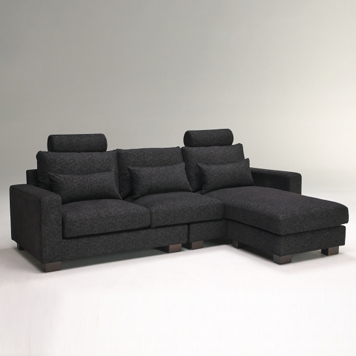 カウチソファ 三人掛け 幅250cm L字 エリザベス2 （ 開梱設置 コーナー