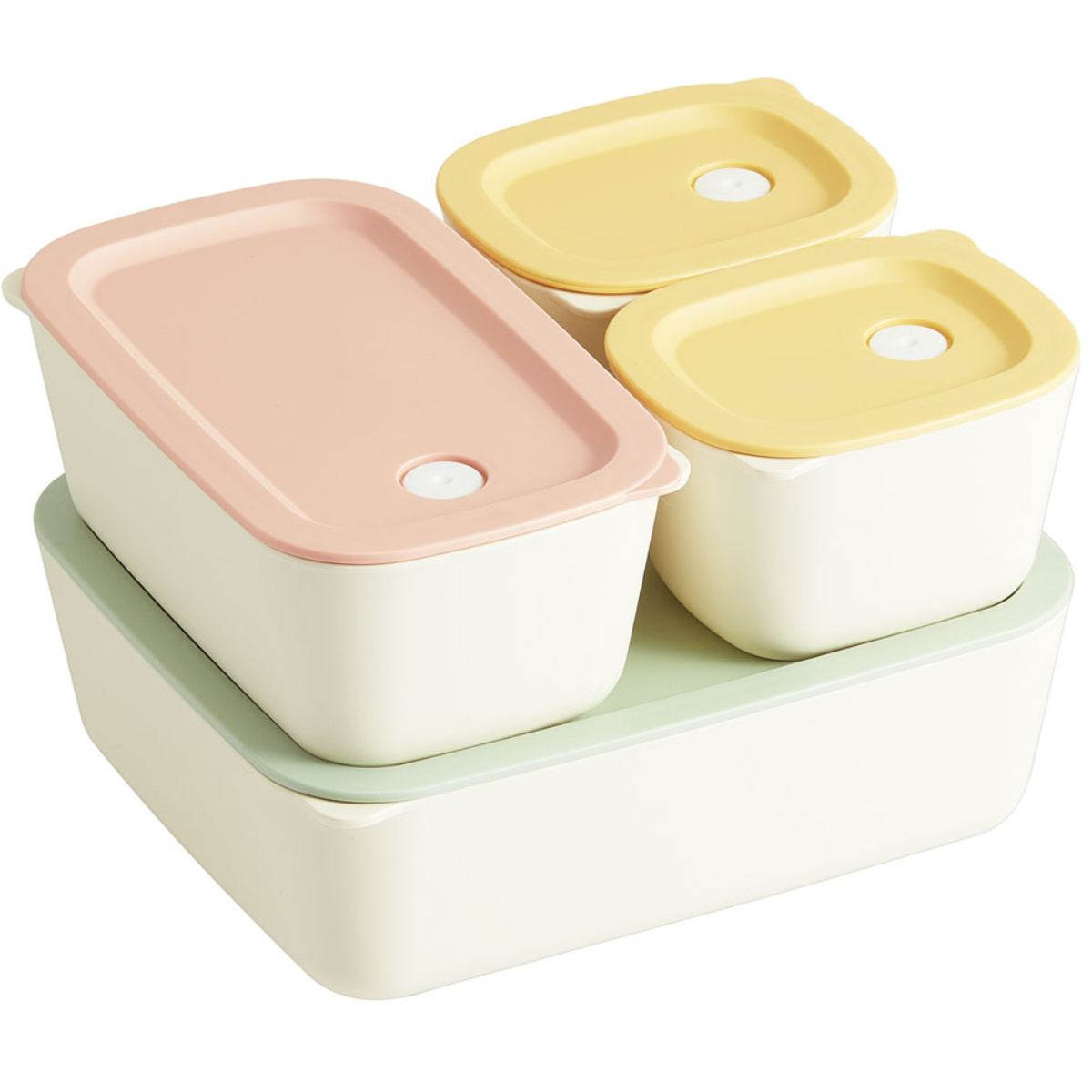 スケーター 保存容器 システムコンテナランチ 4個入 （ 日本製 200ml