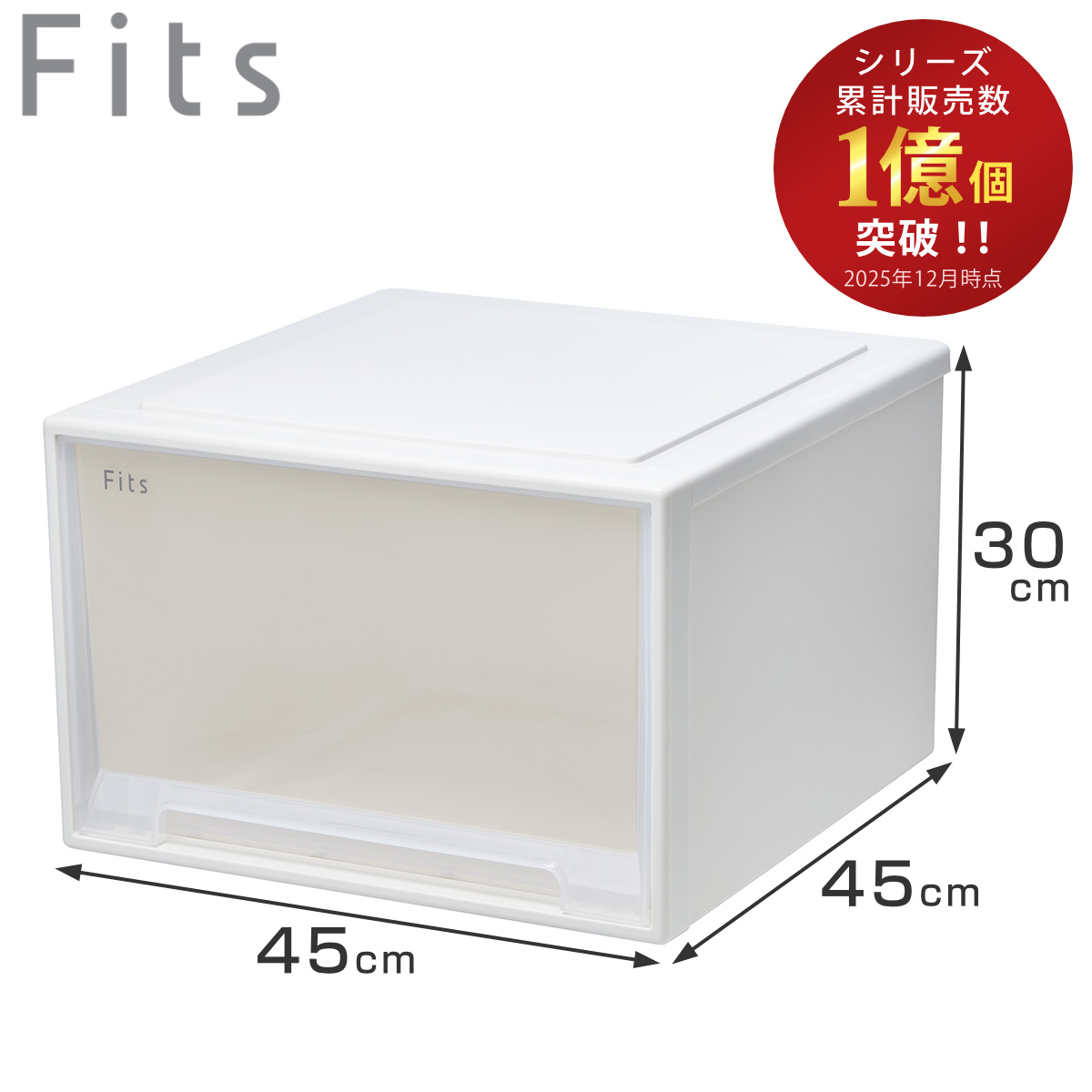 Fits 収納ケース 幅44×奥行74×高さ23cm フィッツケース アドバンス 74