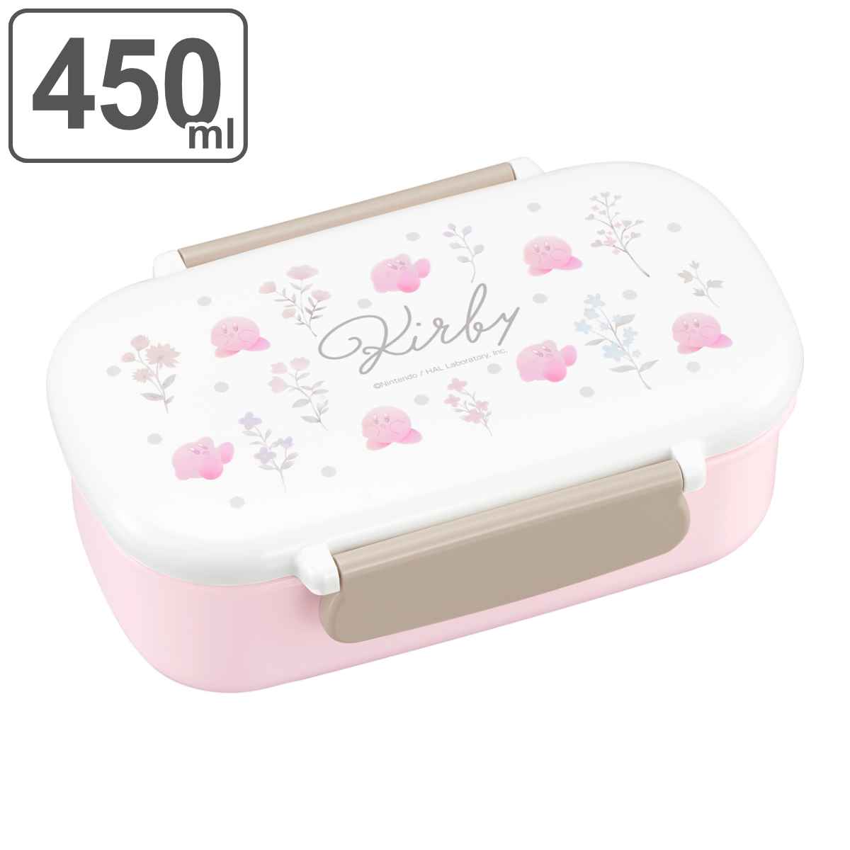 OSK（オーエスケー） 弁当箱 1段 450ml 抗菌 星のカービィ （ カービィ