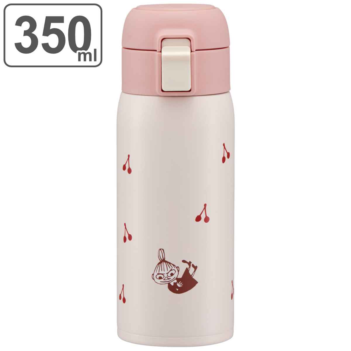 スケーター 水筒 350ml ステンレス ワンタッチ 直飲み ムーミン