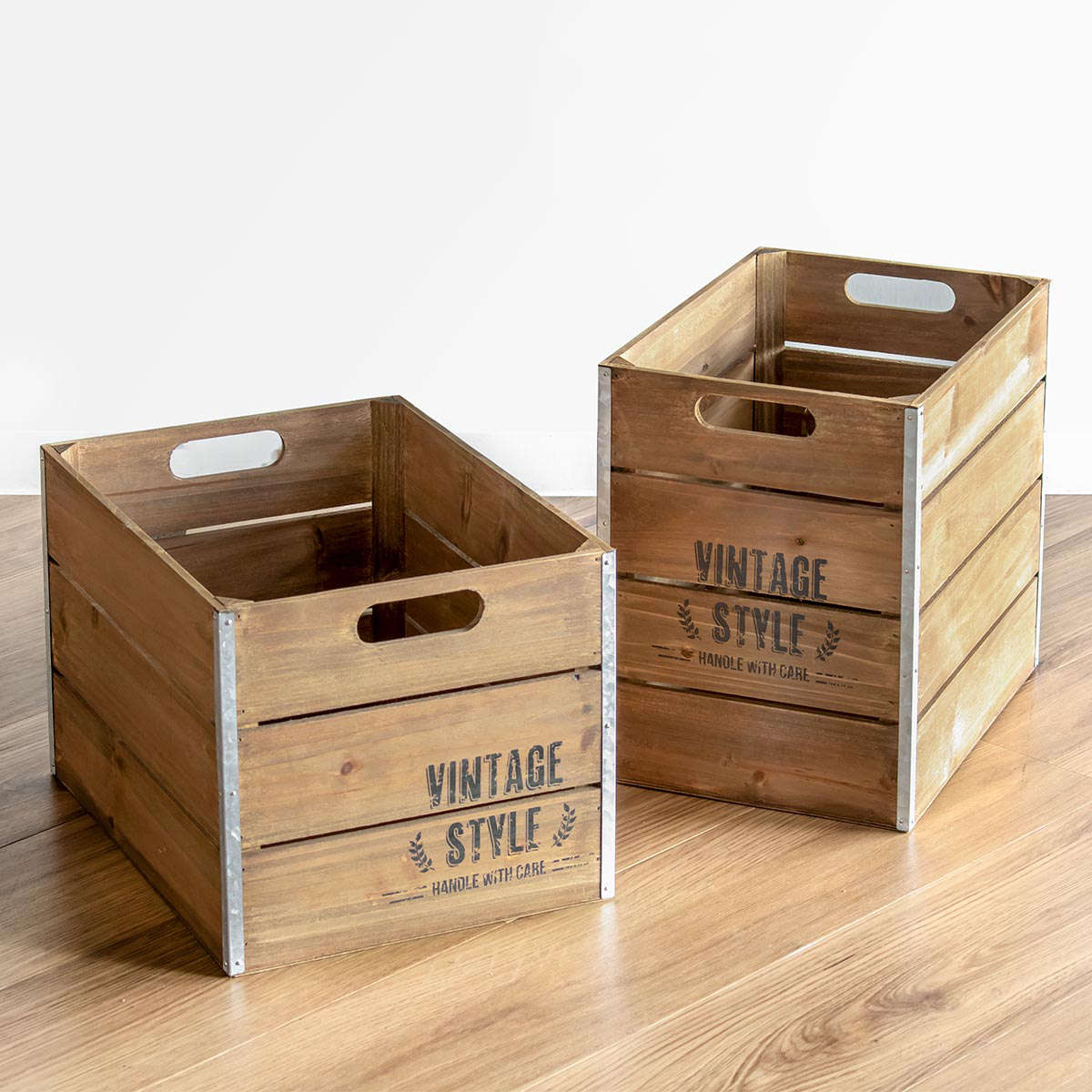 収納ボックス ホルツ ボックス （ 幅27.5×奥行36×高さ25cm 小物入れ