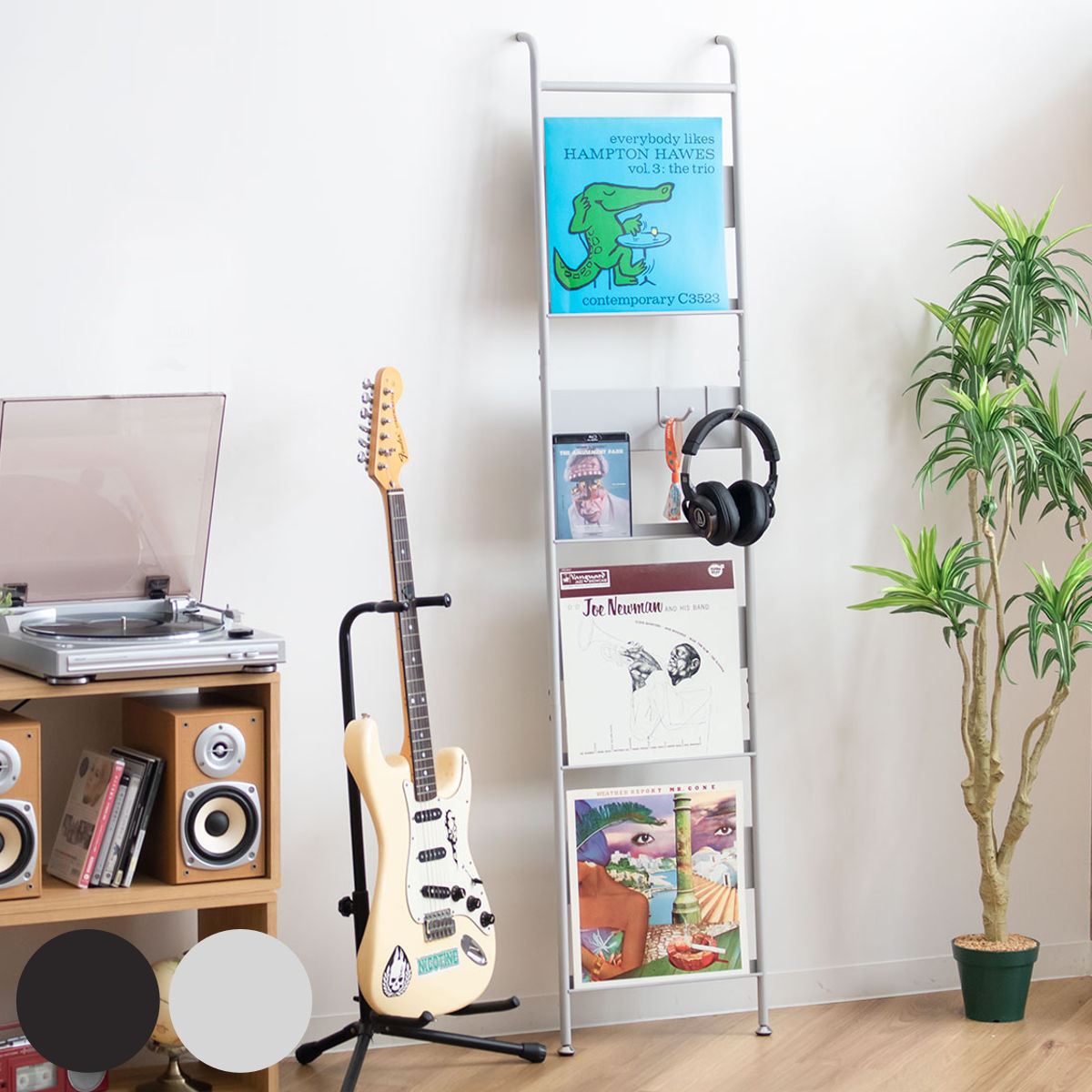 収納ラック レコードラック スリム （ ラック レコード 収納