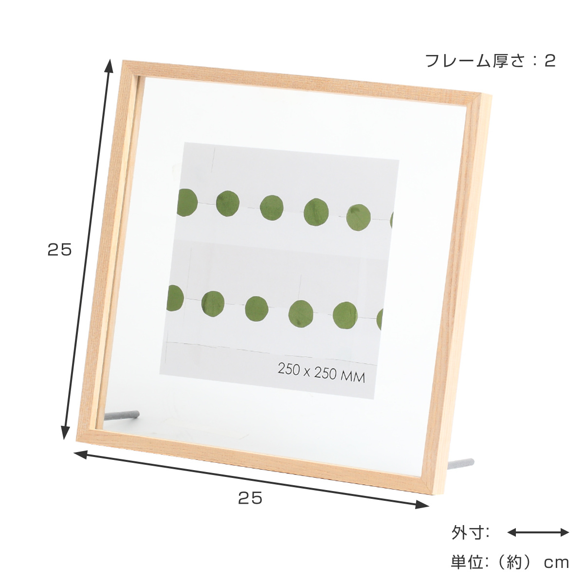 フォトフレーム CAN-03 スタンド 壁掛け...の詳細画像4