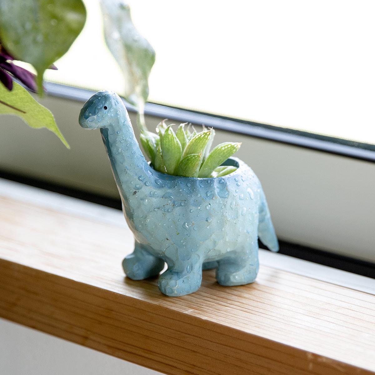 プランター 恐竜シリーズ ブラキオサウルス （ 植木鉢 プラントポット