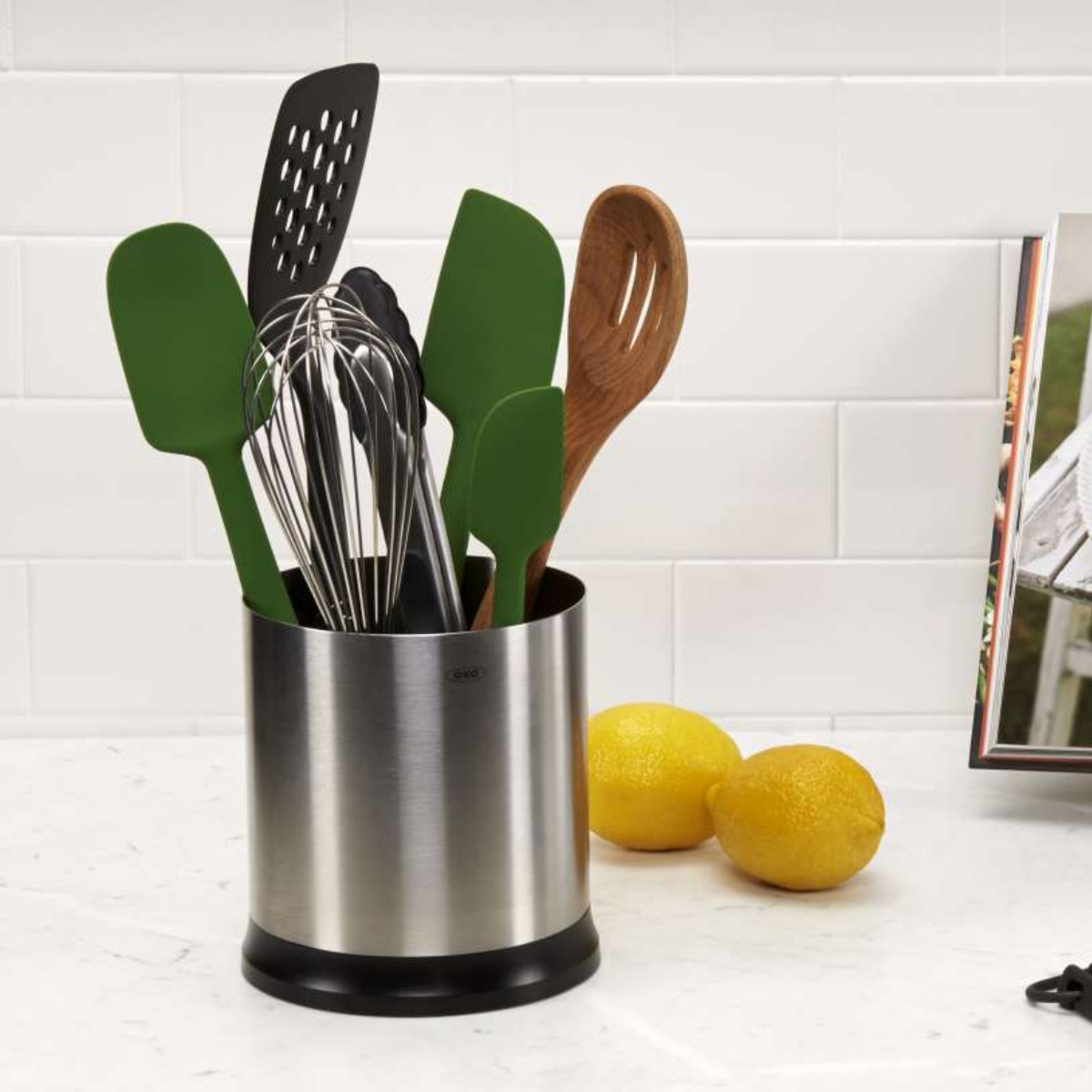 OXO（オクソー） キッチンツールスタンド 回転式ステンレスツール