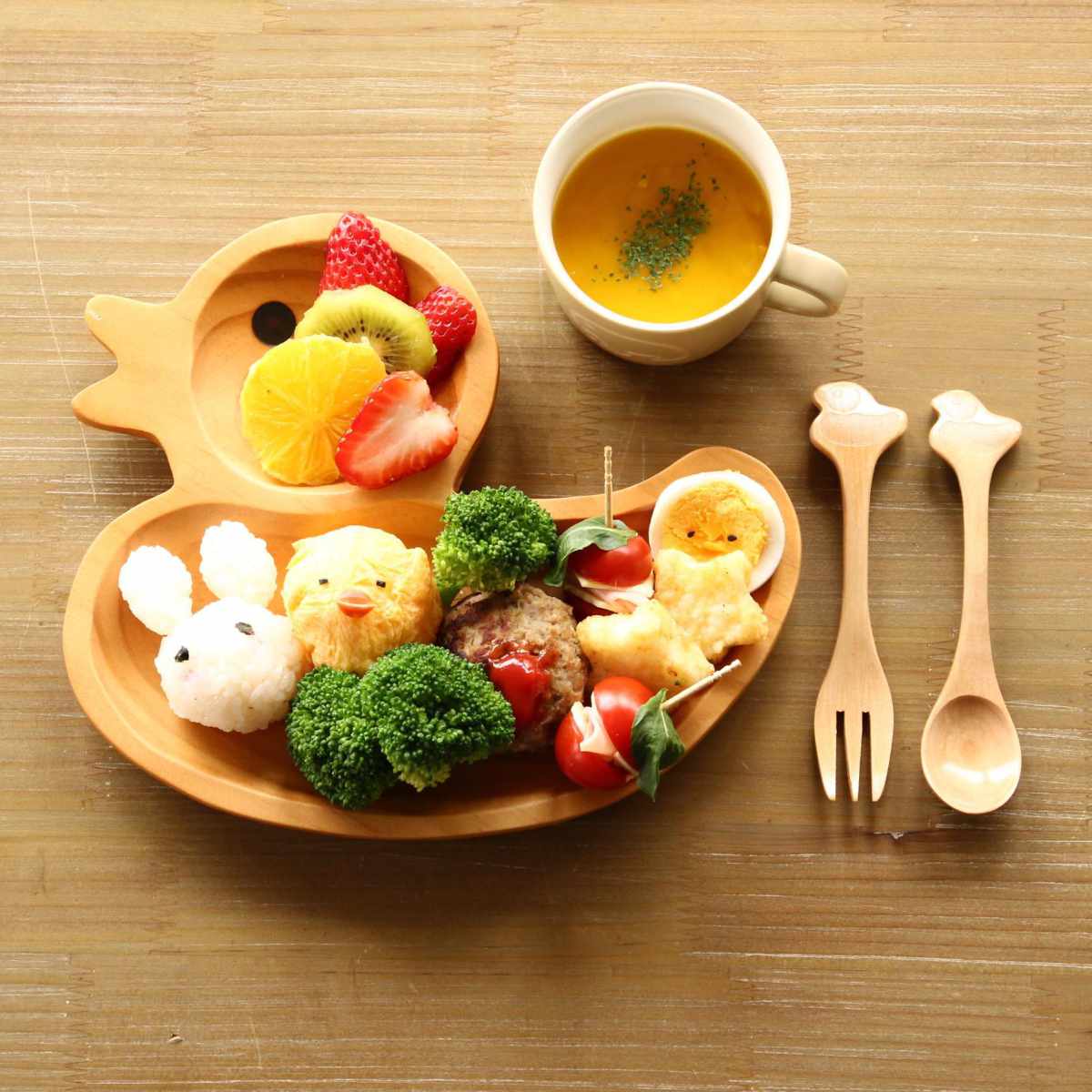 子供用食器 ギフトセット プチママン ランチプ...の詳細画像3