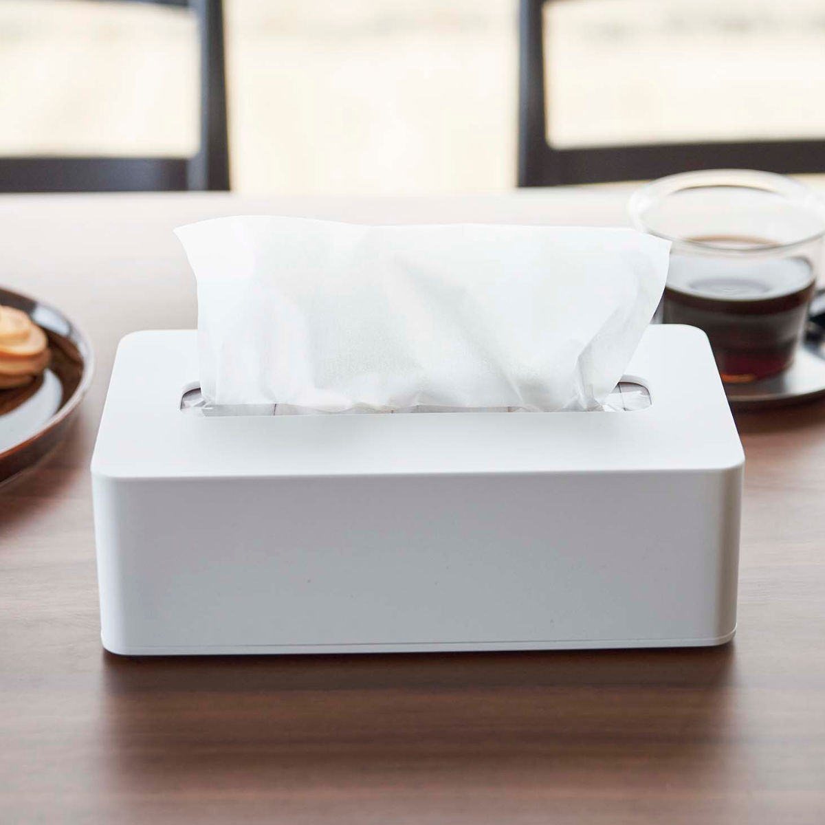 tower 山崎実業 コンパクトティッシュケース タワー ハイタイプ