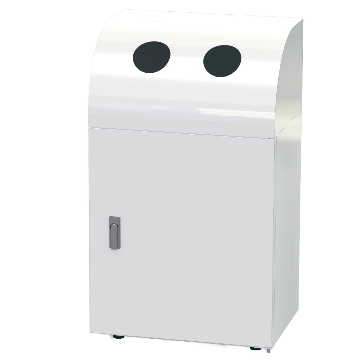 屋内用ゴミ箱 業務用ダストボックス 36L 幅50cm ビン・カン用タイプ リサイクルトラッシュ （ 法人限定 ゴミ箱 ダストボックス 屋内 36リットル ）_10