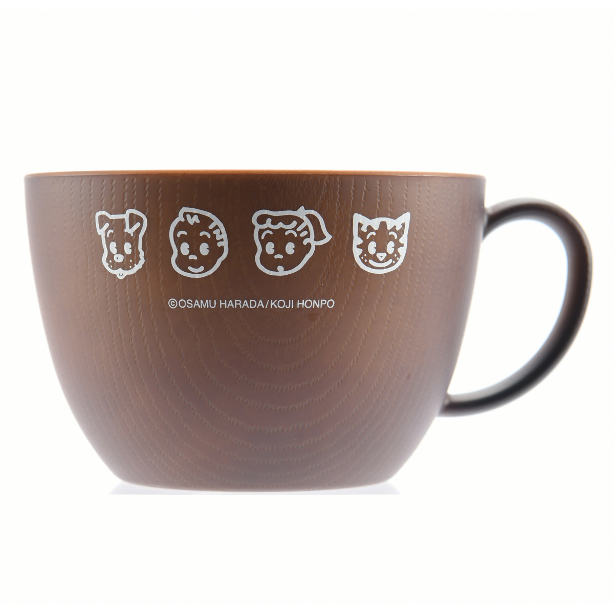 ヤクセル スープカップ 450ml OSAMU GOODS 木目調 プラスチック