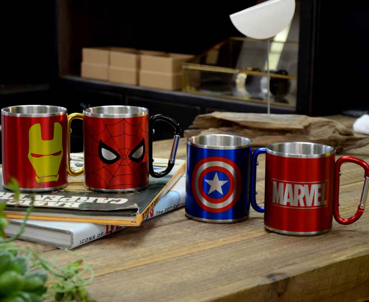 MARVEL（マーベル） マグカップ 300ml アベンジャーズ カラビナマグ