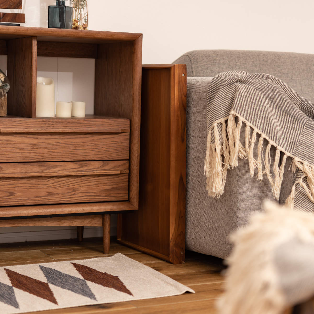 東谷 トレーテーブル 幅80cm 折りたたみ 木製 （ テーブル ロー